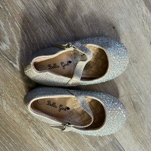 Barella Girl Sparkling Dress Shoes - Silver